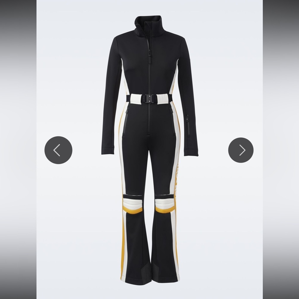 MACKAGE Brie Agile-360 Belted Bonded Fitted Premium Ski Suit - Picture 7 of 16